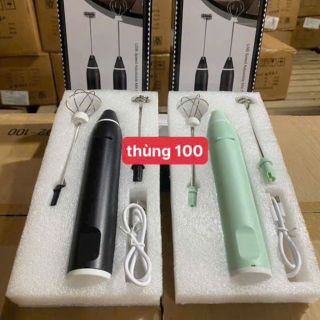 Máy tạo bọt, đánh bọt cà phê đánh trứng trộn bột làm bánh Pin Sạc USP 2 đầu Từ Pink Pink Nguyên Liệu Trà Sữa ( THÙNG 100 C ) Máy tạo bọt, đánh bọt cà phê đánh trứng trộn bột làm bánh Pin Sạc USP 2 đầu Từ Pink Pink Nguyên Liệu Trà Sữa ( THÙNG 100 C )