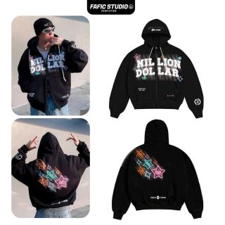 Áo khoác in nổi MILLON DOLLAR form BOXY chất nỉ bông dày hàng xịn bán Áo khoác in nổi MILLON DOLLAR form BOXY chất nỉ bông dày hàng xịn bán