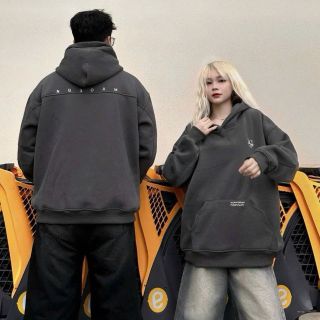 Áo hoodie form rộng UNISEX thêu chữ NQ30 chất nỉ bông dày mịn freesize Áo hoodie form rộng UNISEX thêu chữ NQ30 chất nỉ bông dày mịn freesize