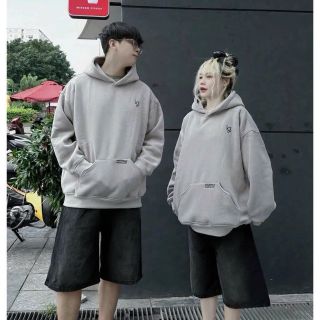 Áo hoodie form rộng UNISEX thêu chữ NQ30 chất nỉ bông dày mịn freesize Áo hoodie form rộng UNISEX thêu chữ NQ30 chất nỉ bông dày mịn freesize