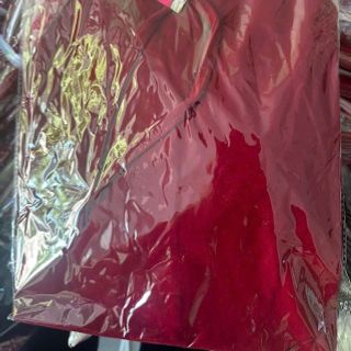 Đầm Nhung đỏ babydoll phối tay đính nơ xiu xinh