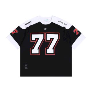 Áo thun in số 77 chất thun mè thái from rộng unisex …. Áo thun in số 77 chất thun mè thái from rộng unisex ….