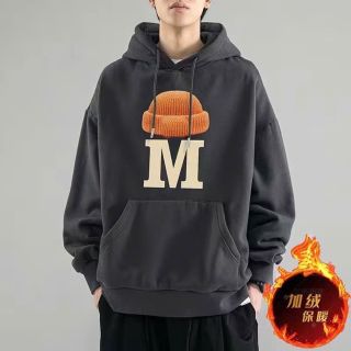 Áo Hoodie in M đội mũ , chất vải mềm mịn unisex …
