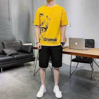 ￼ĐỒ BỘ THỂ THAO MẶC NHÀ NAM CHẤT THUN LẠNH UZUMAKI