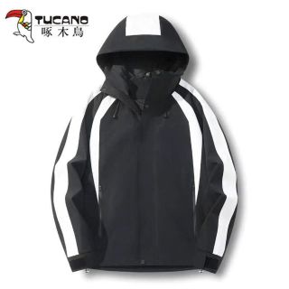 Áo khoác gió 2 lớp phối màu cho cả nam và nữ. áo khoác gió 2 lớp chất liệu gió tráng bạc dày dặn.