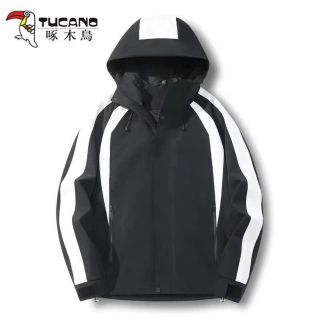 Áo khoác gió 2 lớp phối màu cho cả nam và nữ. áo khoác gió 2 lớp chất liệu gió tráng bạc dày dặn.