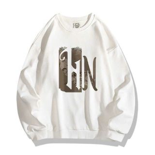 Áo Sweater Nam Nữ In Chữ HN Chất Nỉ Dày Dặn Áo Couple Phong Cách Trẻ Trung