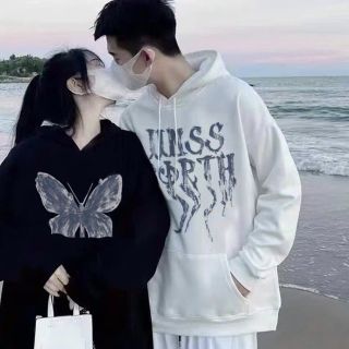 Áo Khoác Hoodie Nỉ Cặp Đôi Nam Nữ Form Rộng Có Nón Họa Tiết Chữ UNSS Chống Nắng Tốt