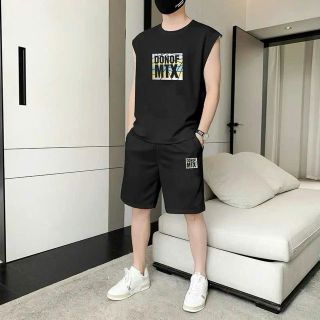 Bộ đồ thể thao nam ba lỗ form rộng chất thun lạnh co giãn mịn mát Bộ đồ thể thao nam ba lỗ form rộng chất thun lạnh co giãn mịn mát