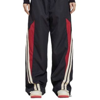 Quần Jogger phối Đen Đỏ Dáng Rộng có dây rút lai Thể Thao Cho Nam Nữ Quần Jogger phối Đen Đỏ Dáng Rộng có dây rút lai Thể Thao Cho Nam Nữ