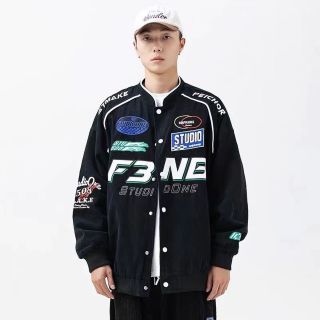 Áo khoác dù 2 lớp tay dài logo in N3FB form rộng UNISEX Áo khoác dù 2 lớp tay dài logo in N3FB form rộng UNISEX
