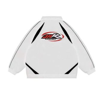 ÁO KHOÁC DÙ HAI LỚP/JACKET UNISEX FORM RỘNG NAM NỮ HỌA TIẾT IN JMK