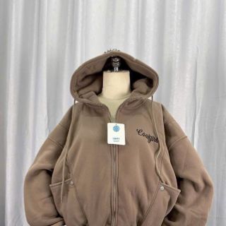 Áo khoác form boxy thêu Coolgirl chất nỉ xk dày mịn cổ cao freesize 65kg Áo khoác form boxy thêu Coolgirl chất nỉ xk dày mịn cổ cao freesize 65kg