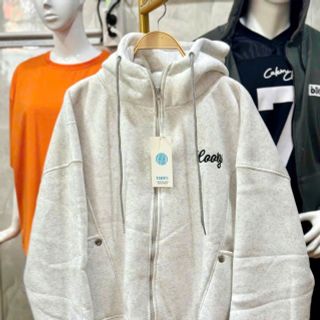 Áo khoác form boxy thêu Coolgirl chất nỉ xk dày mịn cổ cao freesize 65kg Áo khoác form boxy thêu Coolgirl chất nỉ xk dày mịn cổ cao freesize 65kg