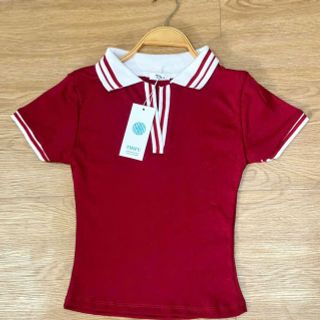 Áo Polo Cổ Bẻ Phối Viền Chất Cotton Co Giãn Mịn Mát - Freesize Dưới 53kg Áo Polo Cổ Bẻ Phối Viền Chất Cotton Co Giãn Mịn Mát - Freesize Dưới 53kg