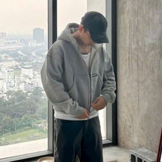 Áo Khoác Nỉ Form Boxy Viền Thân Logo Cao Su RIPOFFF - Freesize Dưới 65kg Áo Khoác Nỉ Form Boxy Viền Thân Logo Cao Su RIPOFFF - Freesize Dưới 65kg