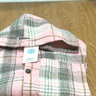 Áo Sơ Mi Dài Tay Flannel Dày Mịn Họa Tiết Kẻ Caro Có Mũ Form Nam Nữ Unisex