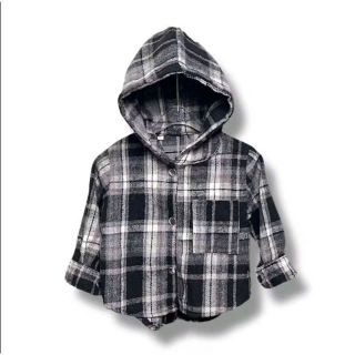 Áo Khoác Sơ Mi Trẻ Em Chất Nỉ Dạ Mềm Mịn Có Túi & Nón Rộng Áo Khoác Sơ Mi Trẻ Em Chất Nỉ Dạ Mềm Mịn Có Túi & Nón Rộng
