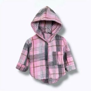 Áo Khoác Sơ Mi Trẻ Em Chất Nỉ Dạ Mềm Mịn Có Túi & Nón Rộng Áo Khoác Sơ Mi Trẻ Em Chất Nỉ Dạ Mềm Mịn Có Túi & Nón Rộng