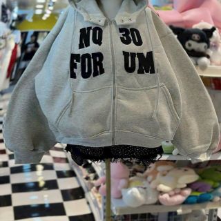 Áo Khoác Boxy Thêu NQ30 Chất Nỉ Bông Dày Mịn, Cổ Cao Có Nút Bấm Và Túi Trong Freesize Dưới 65kg