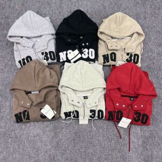 Áo Khoác Boxy Thêu NQ30 Chất Nỉ Bông Dày Mịn, Cổ Cao Có Nút Bấm Và Túi Trong Freesize Dưới 65kg