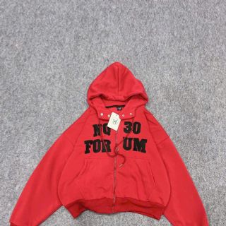 Áo Khoác Boxy Thêu NQ30 Chất Nỉ Bông Dày Mịn, Cổ Cao Có Nút Bấm Và Túi Trong Freesize Dưới 65kg