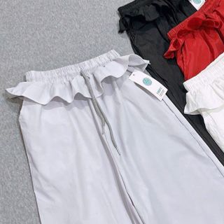 Quần Ống Rộng Lưng BÈO Dây Rút LAI Chất Dù Nhăn Freesize Dưới 65kg Quần Ống Rộng Lưng BÈO Dây Rút LAI Chất Dù Nhăn Freesize Dưới 65kg