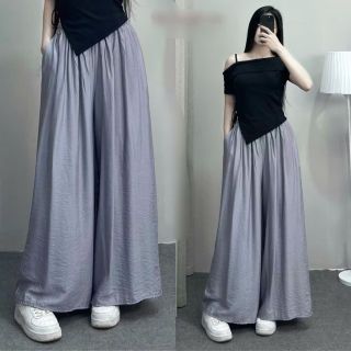 Quần Dài Ống Rộng Giả Váy Dáng Maxi, Chất Vải Đũi Gân Sóng Mềm Mát Quần Dài Ống Rộng Giả Váy Dáng Maxi, Chất Vải Đũi Gân Sóng Mềm Mát