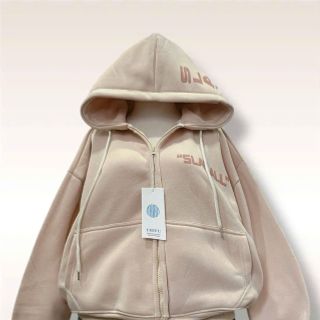 Áo khoác nữ cao cấp nón rộng chữ SLAY