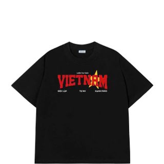 Áo thun in Việt Nam cổ tròn nam nữ thời trang