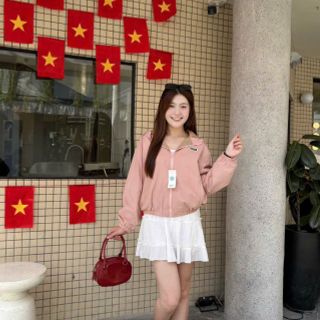 Áo khoác nữ Kaki lụa QC e lớp, lót dù BEYOND