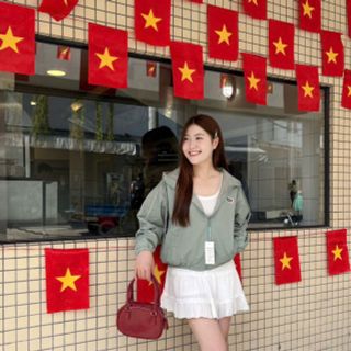 Áo khoác nữ Kaki lụa QC e lớp, lót dù BEYOND