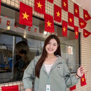 Áo khoác nữ Kaki lụa QC e lớp, lót dù BEYOND