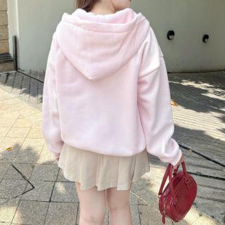 Áo khoác nữ vải nỉ HAPPY CAT hàng đẹp bán