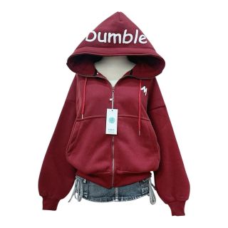 Áo khoác nữ vải nỉ phom dài DUMBLE Áo khoác nữ vải nỉ phom dài DUMBLE