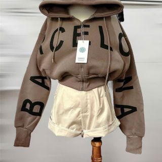 Áo khoác nỉ dành cho nữ BARCE.LONA