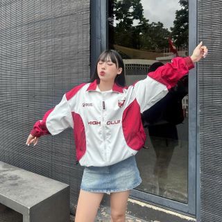 Áo khoác dù phối màu nam nữ 2 lớp HIGH CLUB