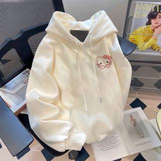 Áo Hoodie in Hellokity (in pét) hình in xịn, bền dính chắc