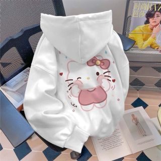 Áo Hoodie in Hellokity (in pét) hình in xịn, bền dính chắc