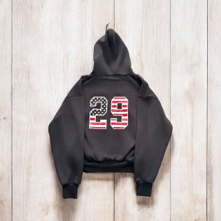 Áo khoác nỉ nam nữ in số 29 cờ logo in nổi Áo khoác nỉ nam nữ in số 29 cờ logo in nổi