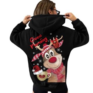 Áo hoodie noel nam nữ chất nỉ bông mềm mịn Áo hoodie noel nam nữ chất nỉ bông mềm mịn