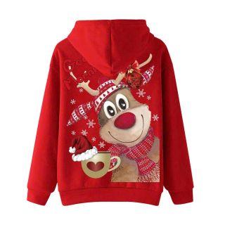 Áo hoodie noel nam nữ chất nỉ bông mềm mịn Áo hoodie noel nam nữ chất nỉ bông mềm mịn