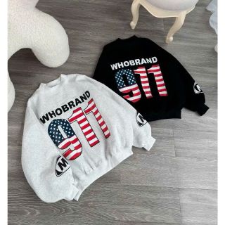Áo SWETER in nhiệt cờ số Nine One One ,hình in nổi
