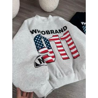 Áo SWETER in nhiệt cờ số Nine One One ,hình in nổi