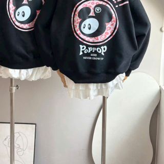 Áo SWETER nữ hình in pét xịn, bền dính chắc PoppoP