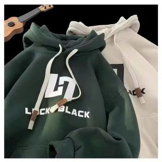 Áo khoác hoodie nam nữ LUCKY BLACK