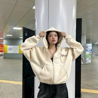 Áo khoác nỉ nam nữ GOOD VIBES ONLY ống rộng from cánh dơi Áo khoác nỉ nam nữ GOOD VIBES ONLY ống rộng from cánh dơi