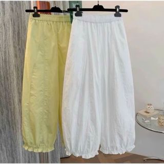 QUẦN BAGGY NỮ LAI BÈO CHẤT DÙ NHĂN CO GIẢN MỀM MỊN MÃ 010