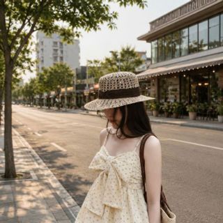 Áo Hai Dây Dáng Bí Babydoll Hoa Nhí Đính Nơ Bản To Nổi Bật #65 Áo Hai Dây Dáng Bí Babydoll Hoa Nhí Đính Nơ Bản To Nổi Bật #65
