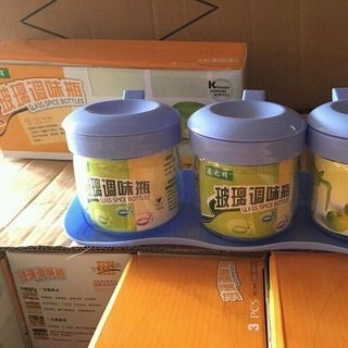 Bộ Gia Vị 3 Nắp Màu (THÙNG 36B) Bộ Gia Vị 3 Nắp Màu (THÙNG 36B)